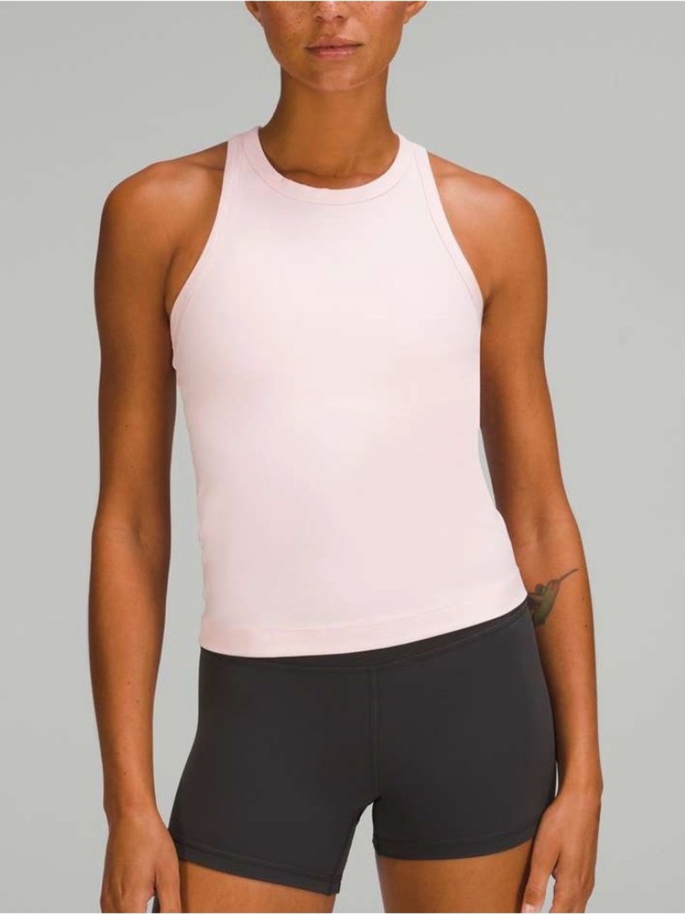 Lululemon Align Waist-Length Racerback Tank in Strawberry Milkshake